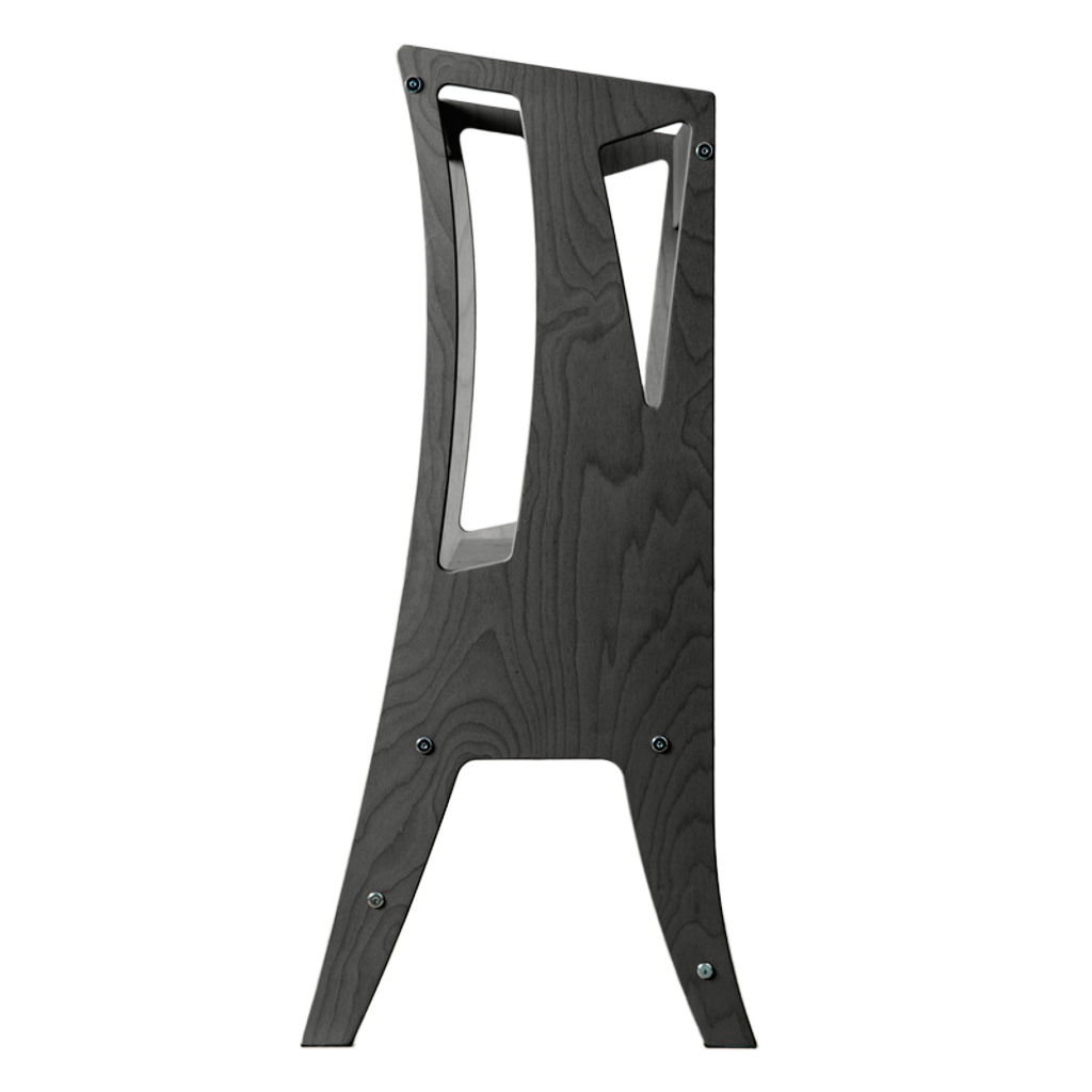 Sikkert, ergonomisk og smukt læringstårn. Dansk design og produktion.