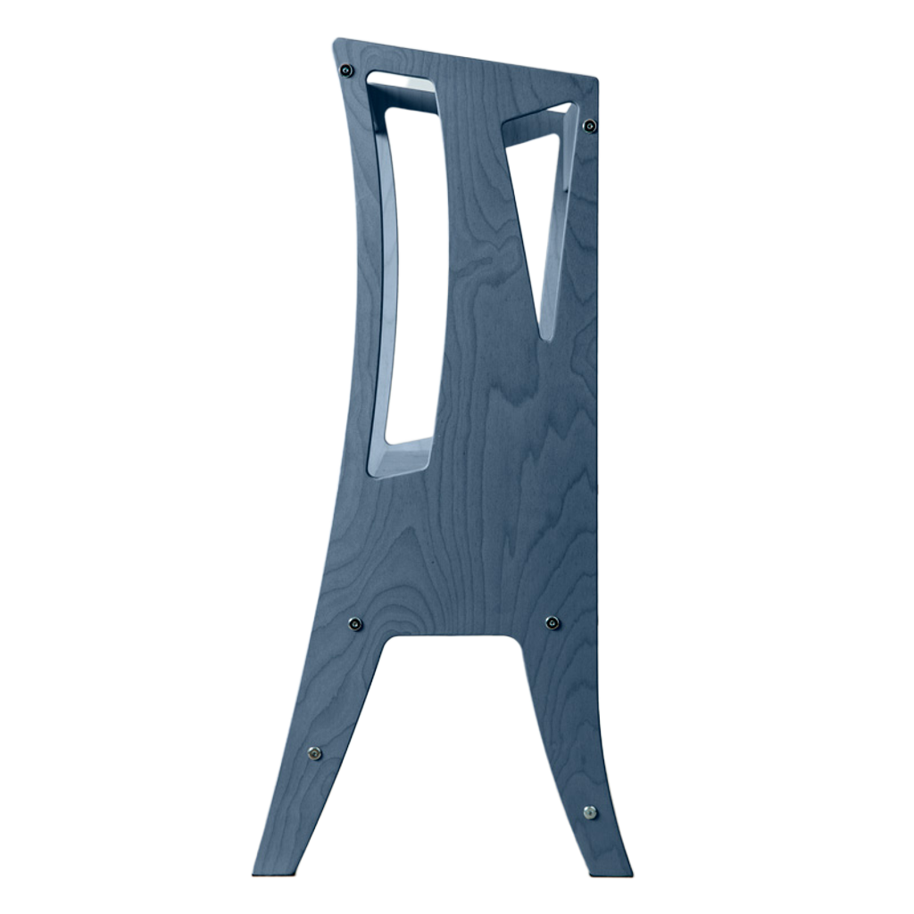 Sikkert, ergonomisk og smukt læringstårn. Dansk design og produktion.